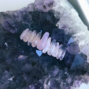 ➕Rose Quartz Barrette
